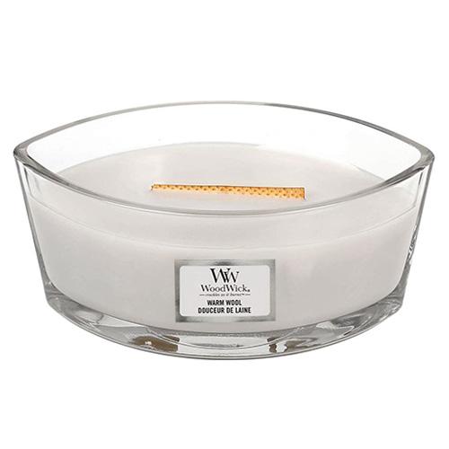 WoodWick hajó gyertya, Warm Wool