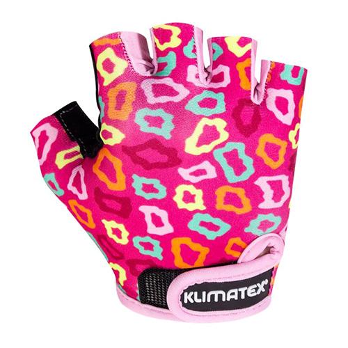 Klimatex Kotte children's cycling gloves - Color: Pink, Size: 10