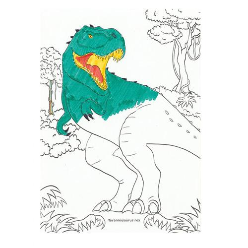 Zestaw flamastrów zmieniających kolor Dino World