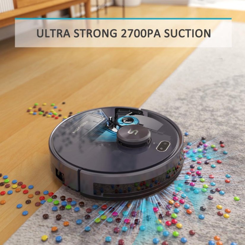 Robot odkurzający Tesvor S6 Smart z nawigacją laserową i żyroskopową