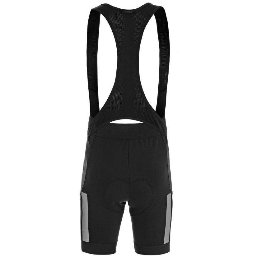 Pánské cyklošortky Fjällräven Hoja Bib Shorts M - Farba: Čierna, Veľkosť: L