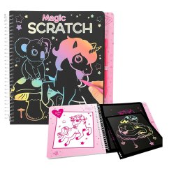 Zeszyt do zdrapywania Ylvi Magic Scratch