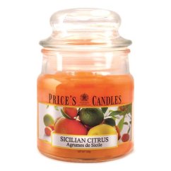 Svíčka Price´s Candles malá, Sicilian Citrus