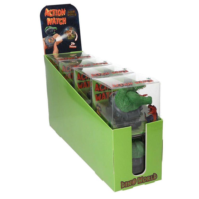 Digitale Uhr mit Projektor Dino World