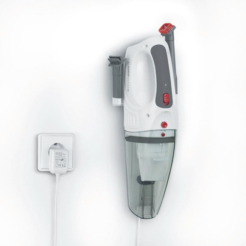 Severin HV 7144 white handheld vacuum cleaner
