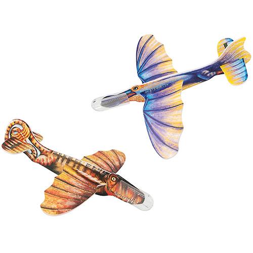 Dino World Built your Dino Glider flying toy, light blue