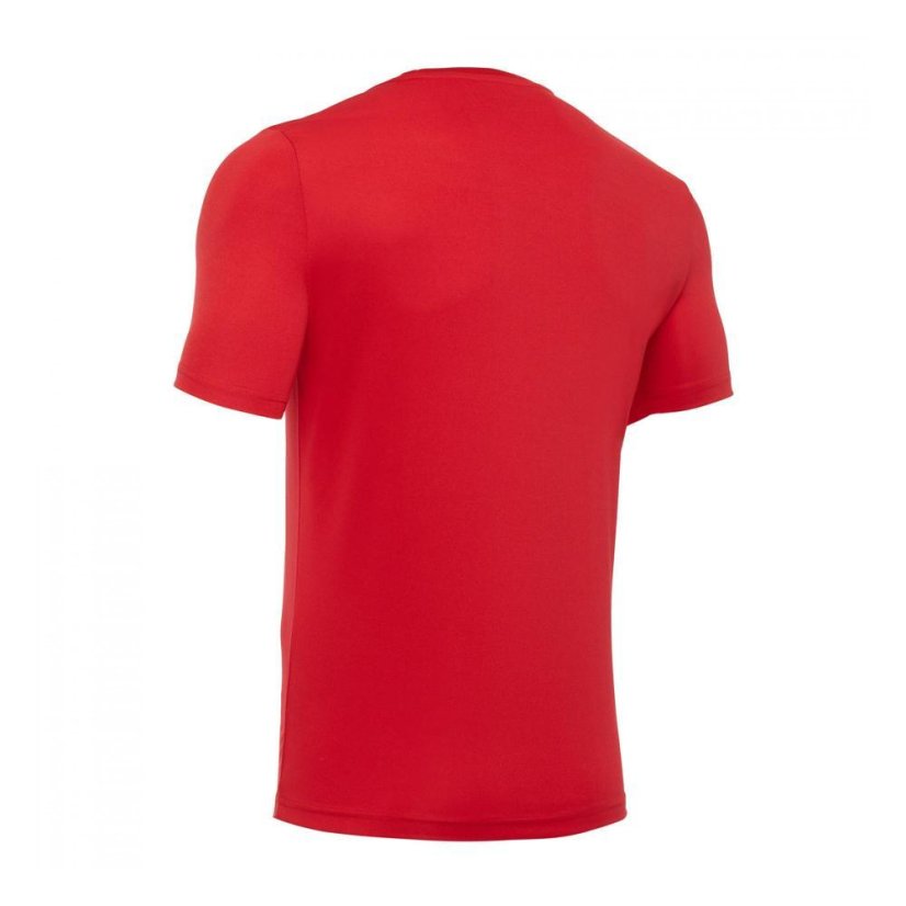 Macron Rigel Hero SS Kids' Jersey - Color: Wine red, Size: XS