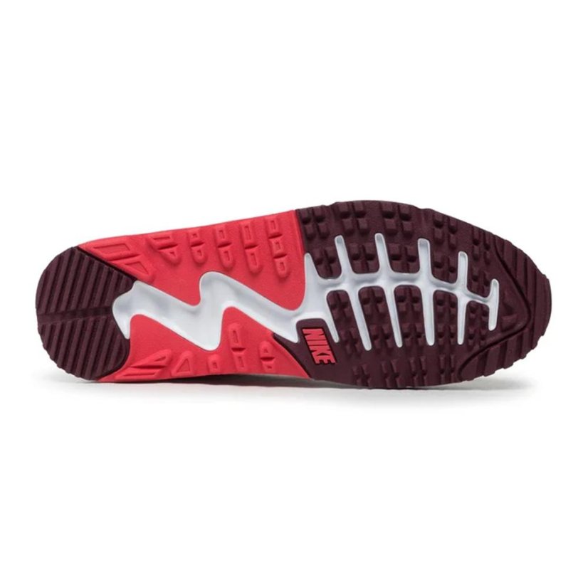 Nike Air Max 90 G Women's Shoes - Color: White/red, Size: 40