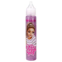 Top Model Fergie glitrový gél, ružový