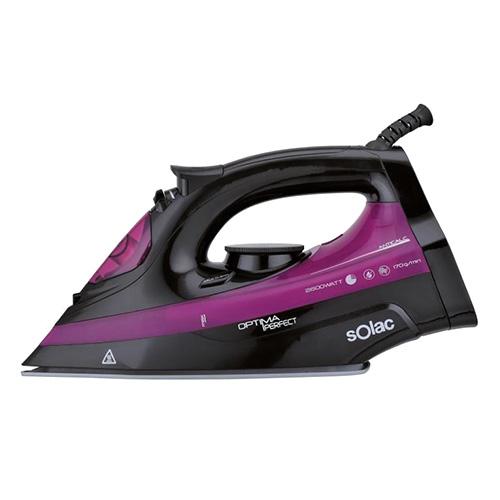 Solac PV2114 steam iron, gray-pink