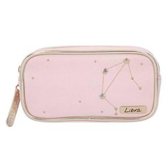 Top Model Libra pink cosmetic bag
