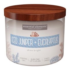 Svíčka Candle-lite, Iced Juniper & Eucalyptus