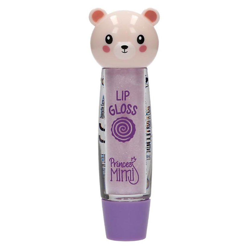 Princess Mimi Bear-Shaped Lip Gloss, Marshmallow