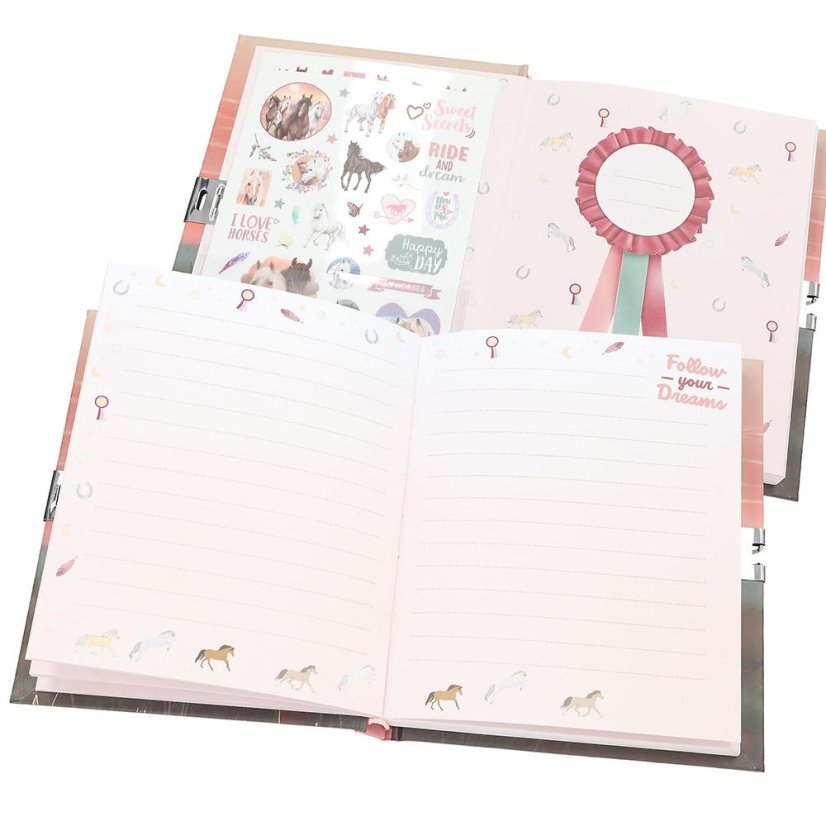Miss Melody diary with lock