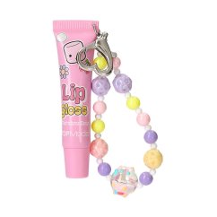 Top Model Glow to Go Lip Gloss with Bead Pendant, Marshmallow Scent