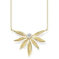 Halskette Thomas Sabo Gold Leaf KE1950-414-14-L4