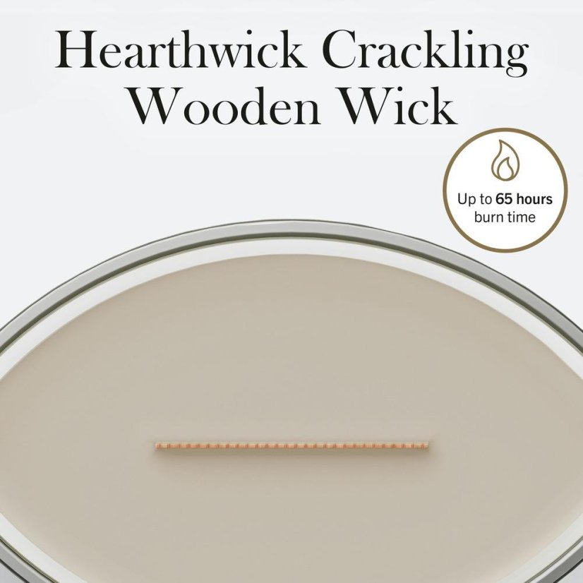 WoodWick hajó alakú gyertya, Wood Smoke