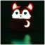 Ylvi Swoopies glow-in-the-dark plush pillow, Fox & Moon, 20 cm