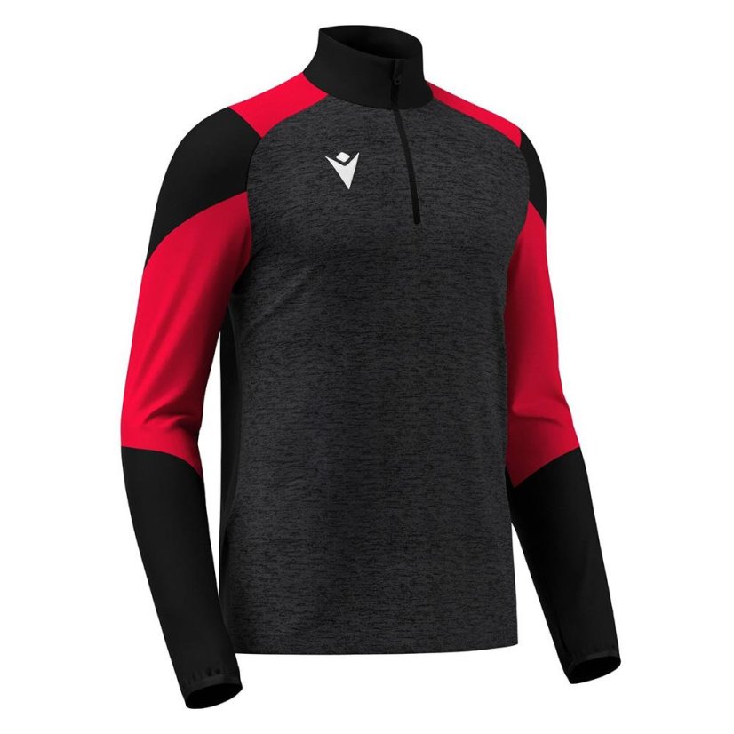 Top Macron Izel 1/4 Zip - Barva: Oranžová, Velikost: XXL