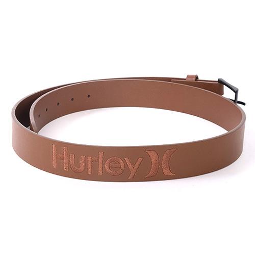 Herren-Gürtel Hurley One And Only Leather - Farbe: Schwarz