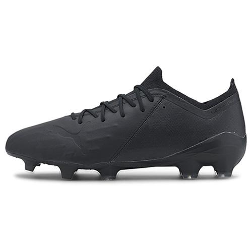 Herrenfußballschuhe Puma Ultra 1.1 Lth FG/AG - Farbe: Schwarz, Größe: 46