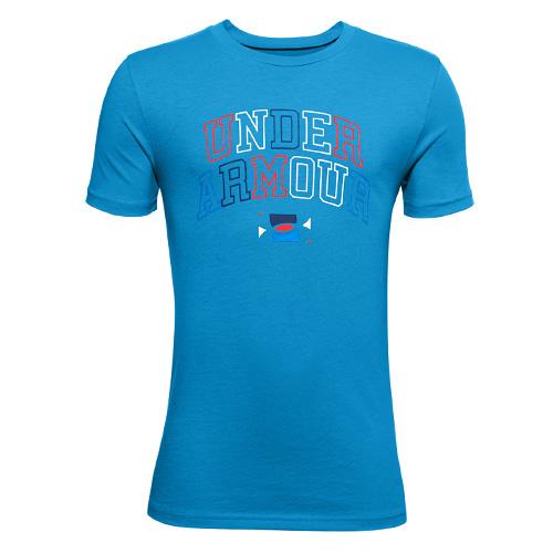 Under Armour UA Live Multicolor Wordmark Boys' T-Shirt - Color: Black, Size: M