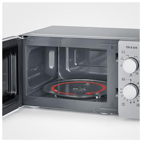 Severin MW 7780 silver microwave oven
