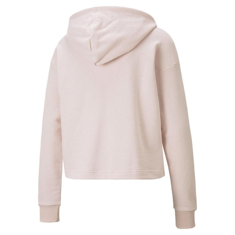 Damen-Sweatshirt Puma Power Tape Cropped - Farbe: Schwarz, Größe: S