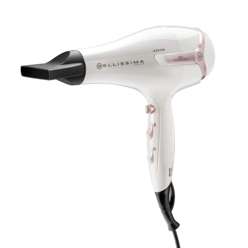 Hair dryer with styling kit Bellissima 11994 K9 2600 white-pink