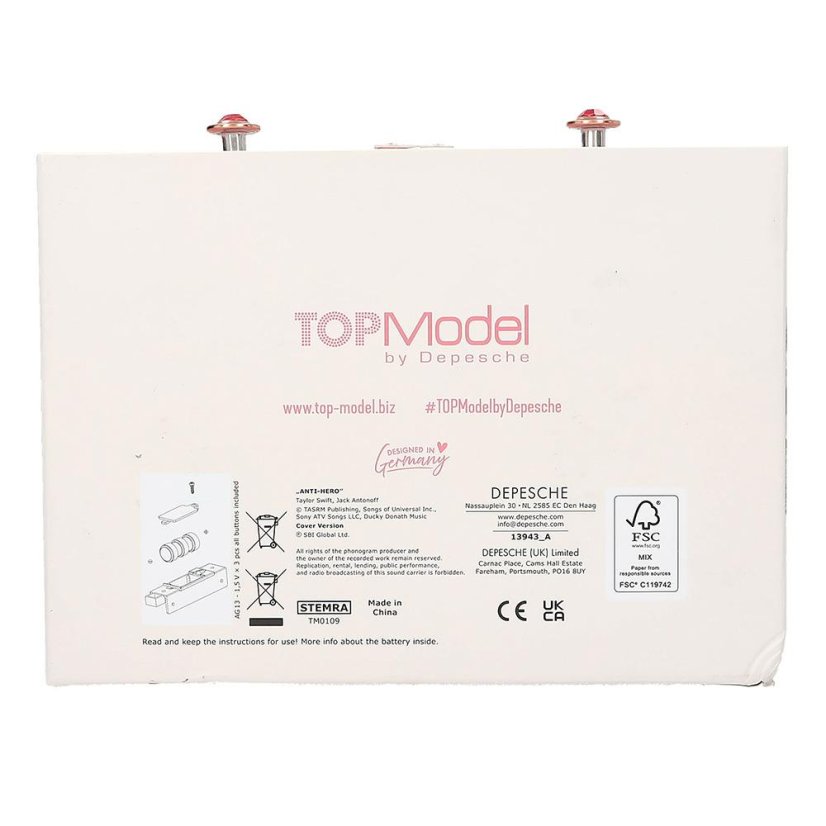 Schmuckkästchen mit Schloss und Melodie Top Model Fur Ever Friends Hayden & Candy