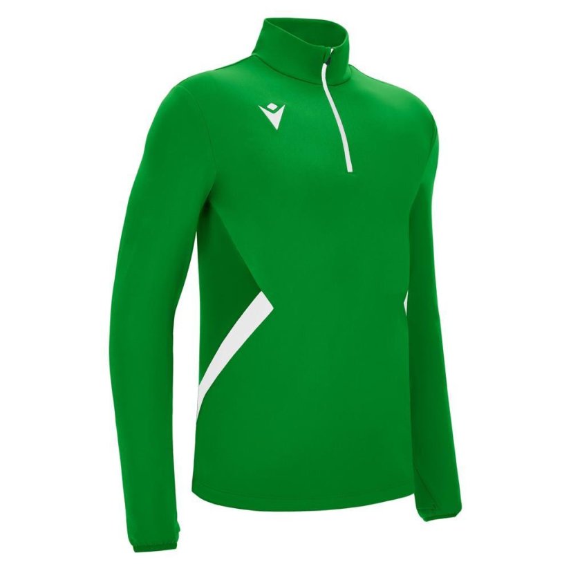 Sweatshirt Macron Piave 1/4 ZIP - Farbe: Hellblau, Größe: L