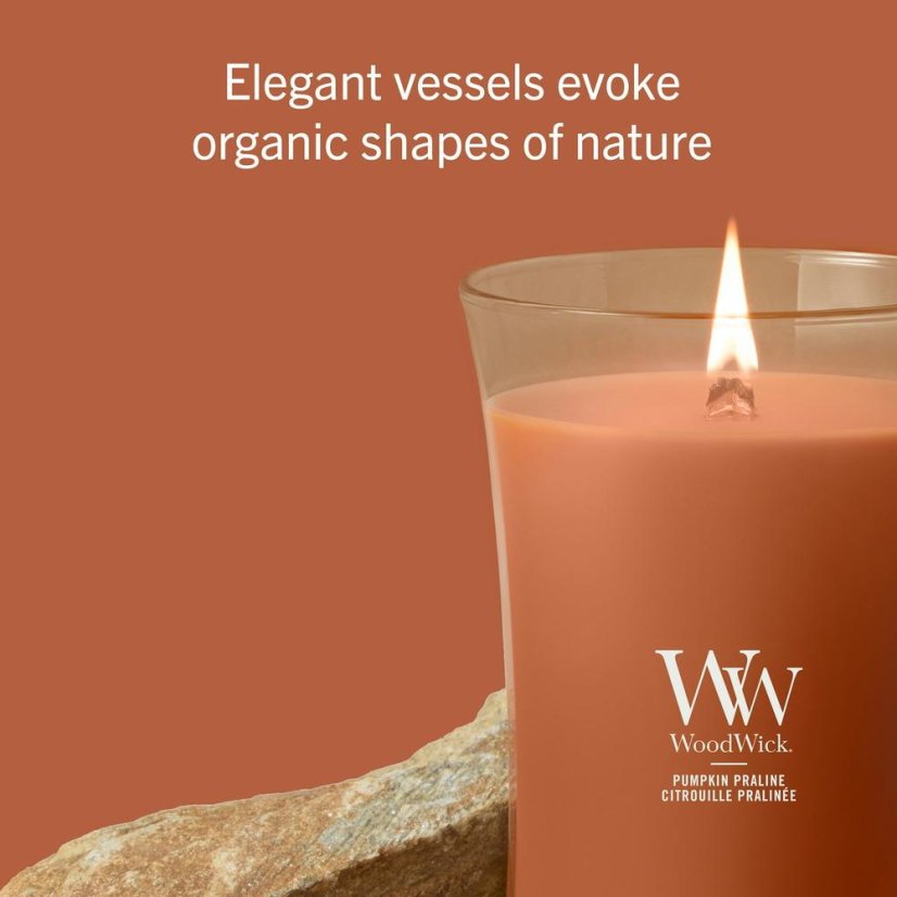 WoodWick Large Candle, Pumpkin Praline