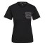 Adidas W Terrex Pocket Tee for Women - Color: Black, Size: S