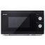 Mikrowelle SHARP YC-MG01E-B schwarz