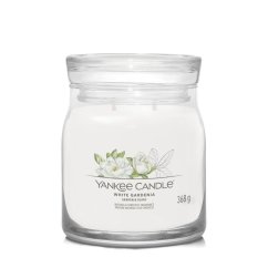 Yankee candle Signature Kerze mittelgroß, White Gardenia