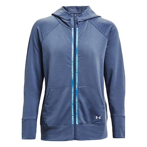 Under Armour Rival Terry Taped Women's Sweatshirt - Color: Black, Size: S