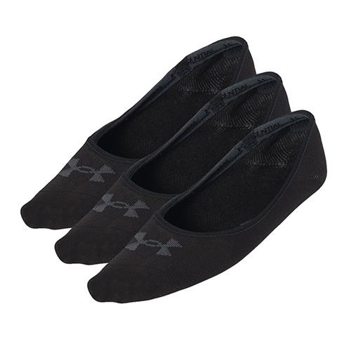Dámské ponožky Under Armour Essential LOLO Liner - Barva: Černá, Velikost: M
