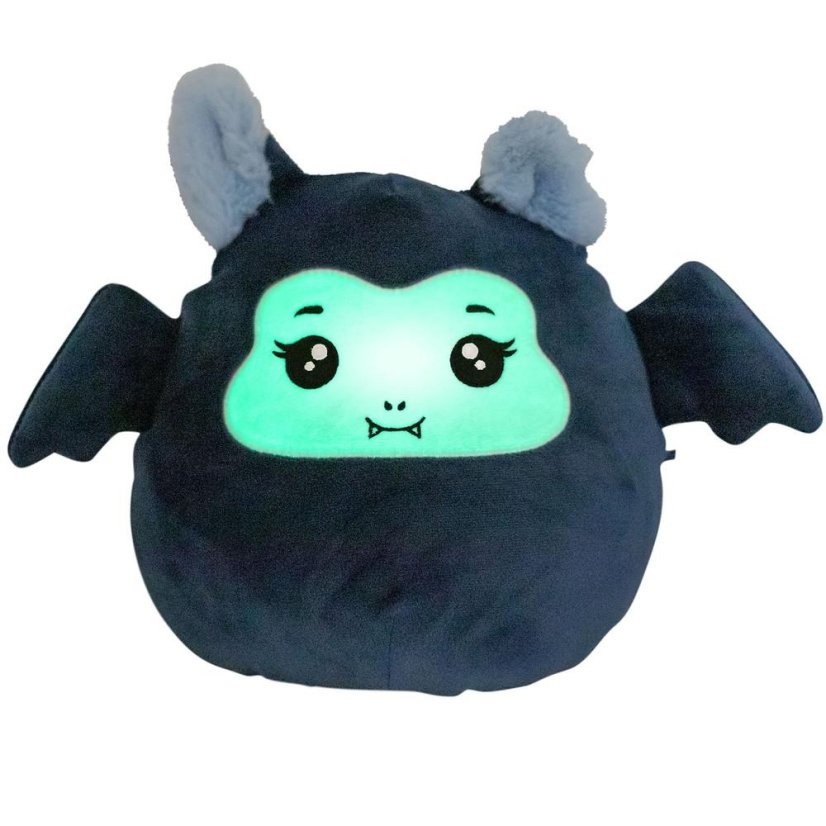 30 cm Glow-in-the-Dark Plush Bat by Ylvi Swoppies