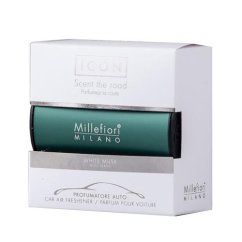 Vůně do auta Millefiori Milano Icon Classic, White Musk