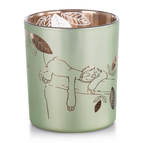 Nici glass candle holder