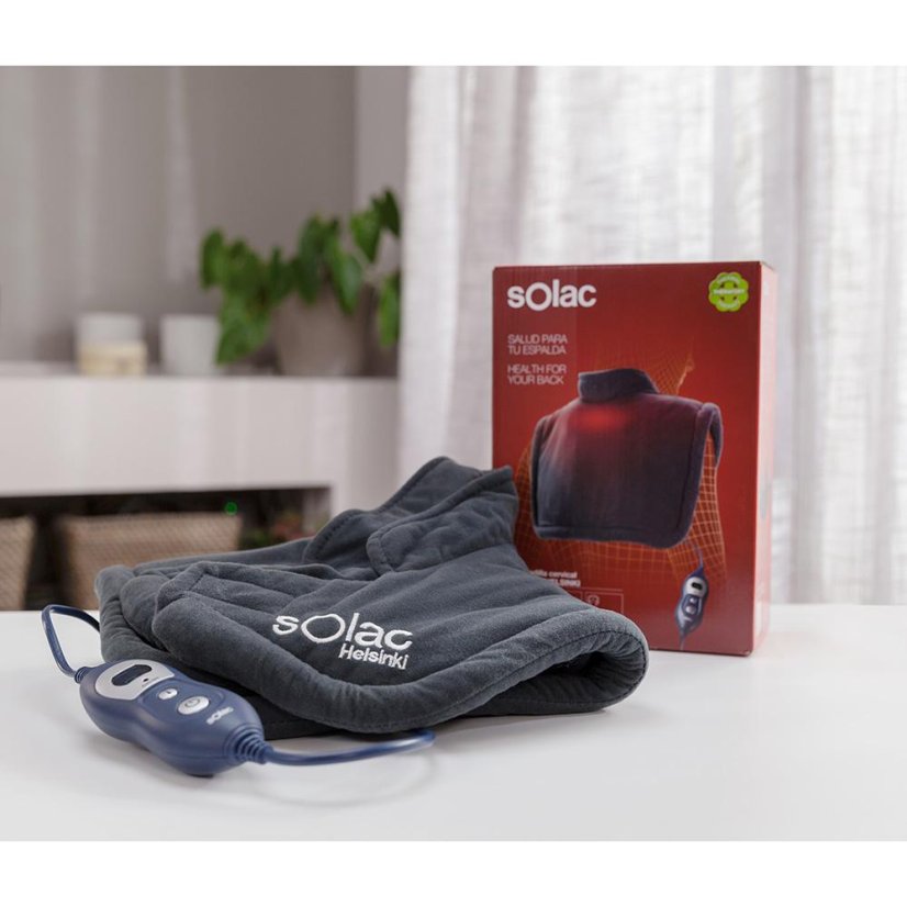 Solac Helisnky CT8690 gray heating pad