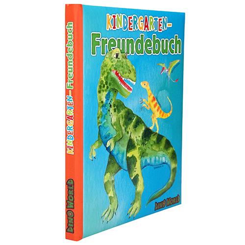 A Dino World óvodás baráti könyv, T-Rex zöld
