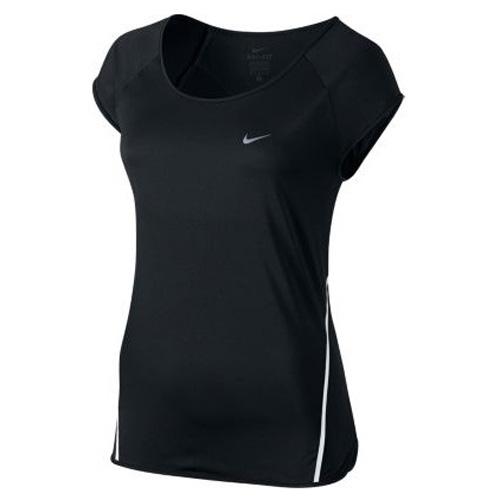 Dámske tričko Nike City - Farba: Čierna, Veľkosť: M