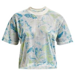 Mesh Graphic Tee-BRN