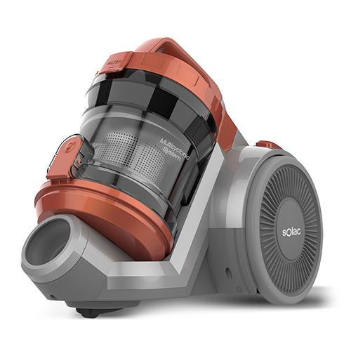 Solac AS3266 vacuum cleaner, gray-orange