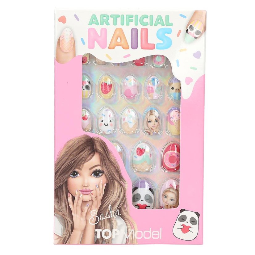 Top Model Beauty & Me Self-Adhesive Artificial Nails, Sascha