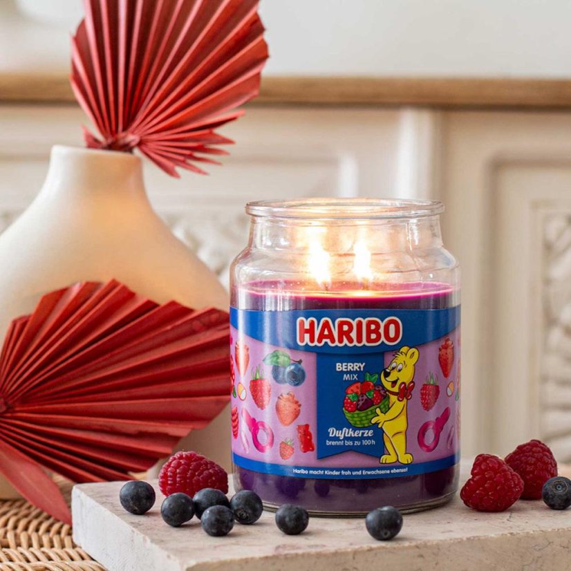 Świeca Haribo duża, Berry Mix