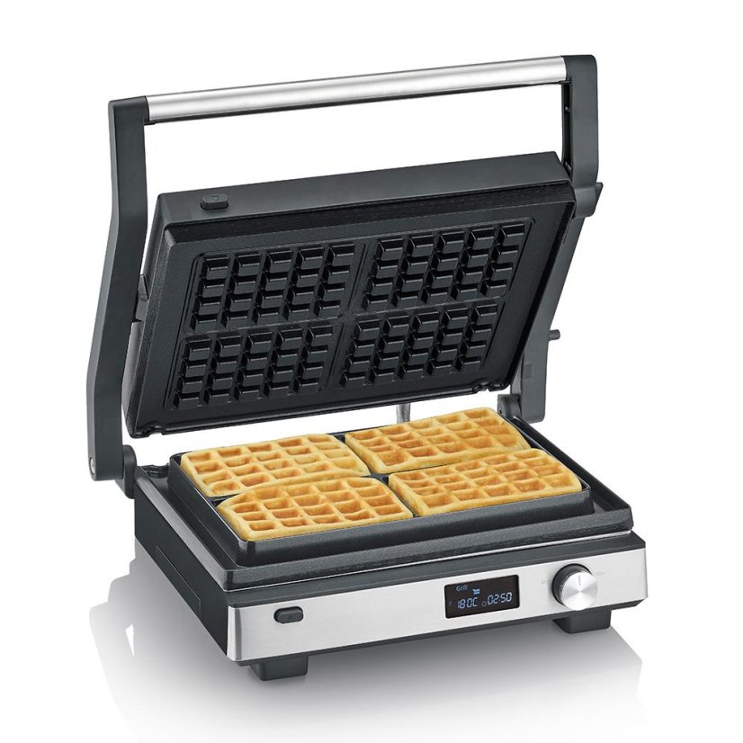 Grill kontaktowy Severin KG 2380 stal nierdzewna/czarno-srebrny