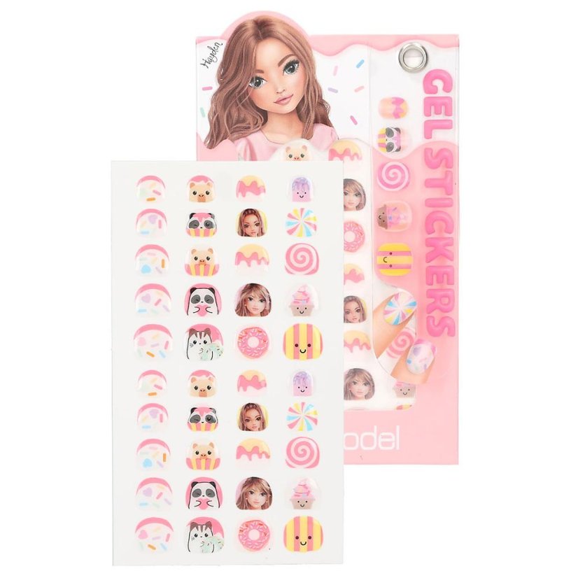 Top Model Beauty & Me Gel Nail Sticker Set, Hayden