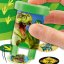 Stamp for Dino World stickers, 160 green stickers